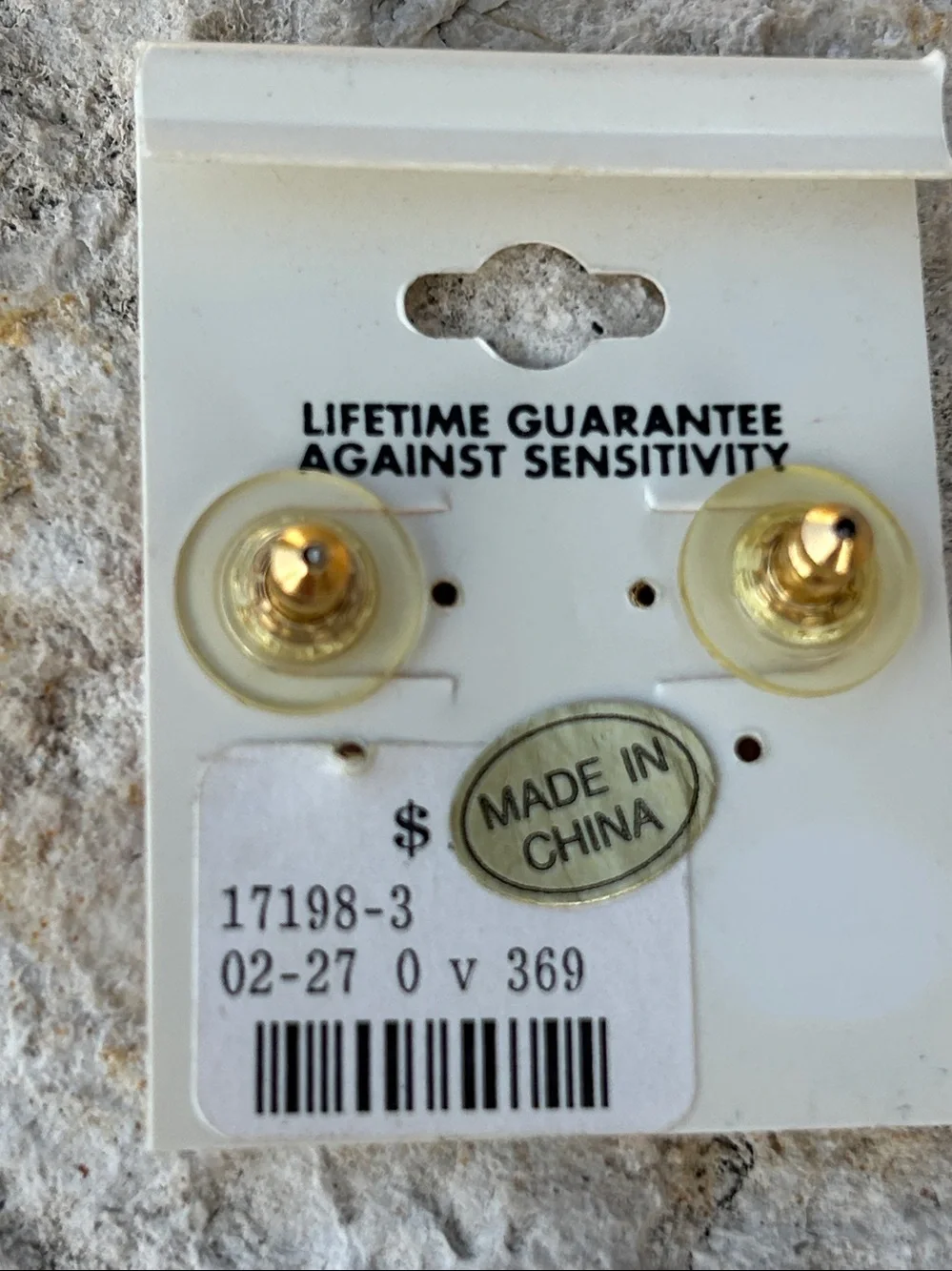 Earrings 3 Pair